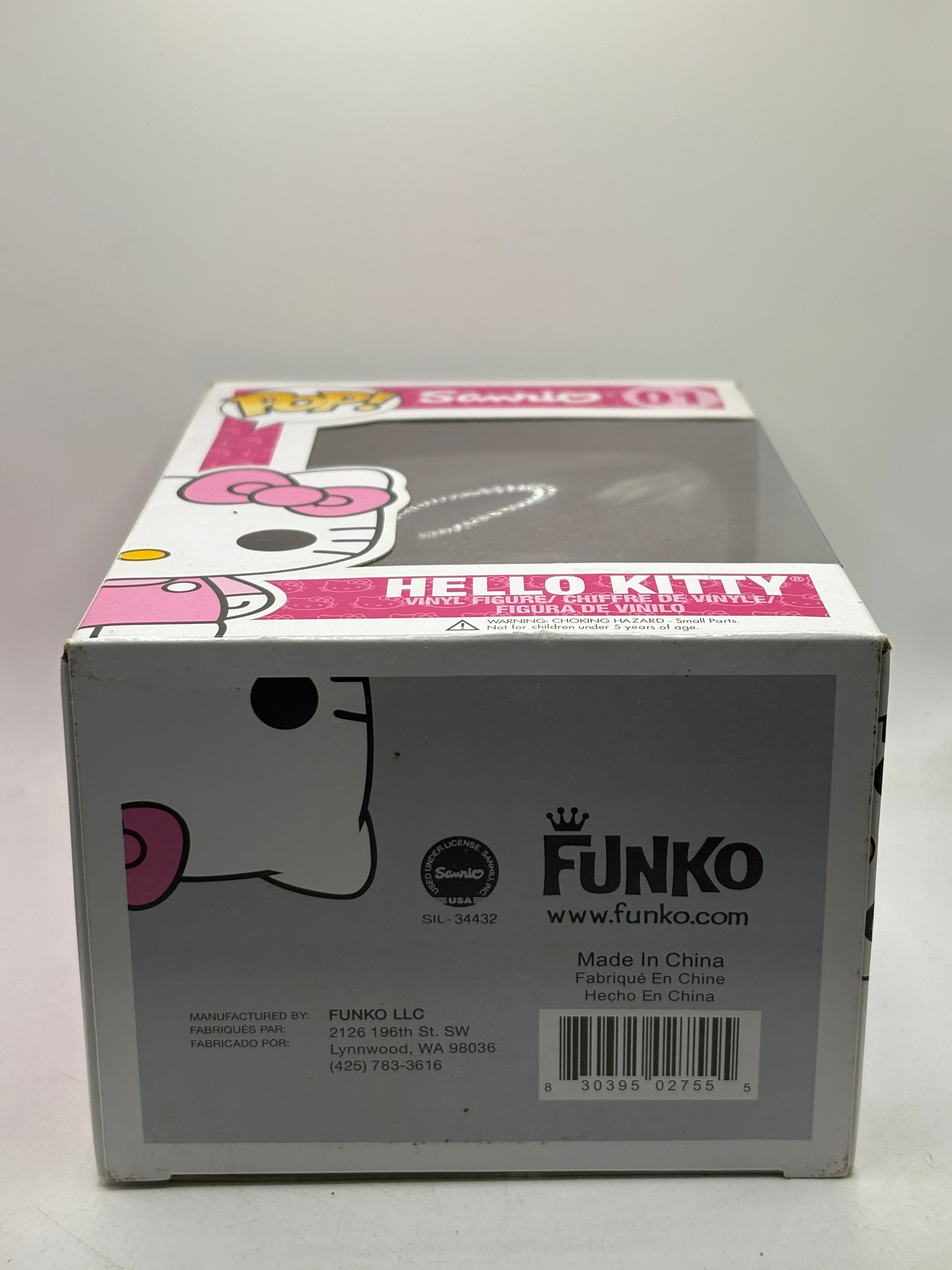 Funko POP! Sanrio #01 Hello Kitty Vinyl Figure Original Pink Suit FRENLY BRICKS - Open 7 Days